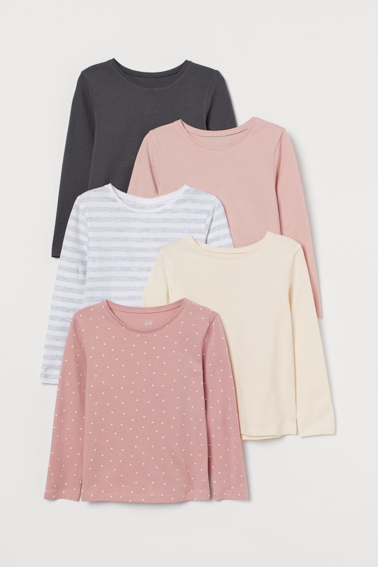 5-pack Jersey Tops | H&M (US)