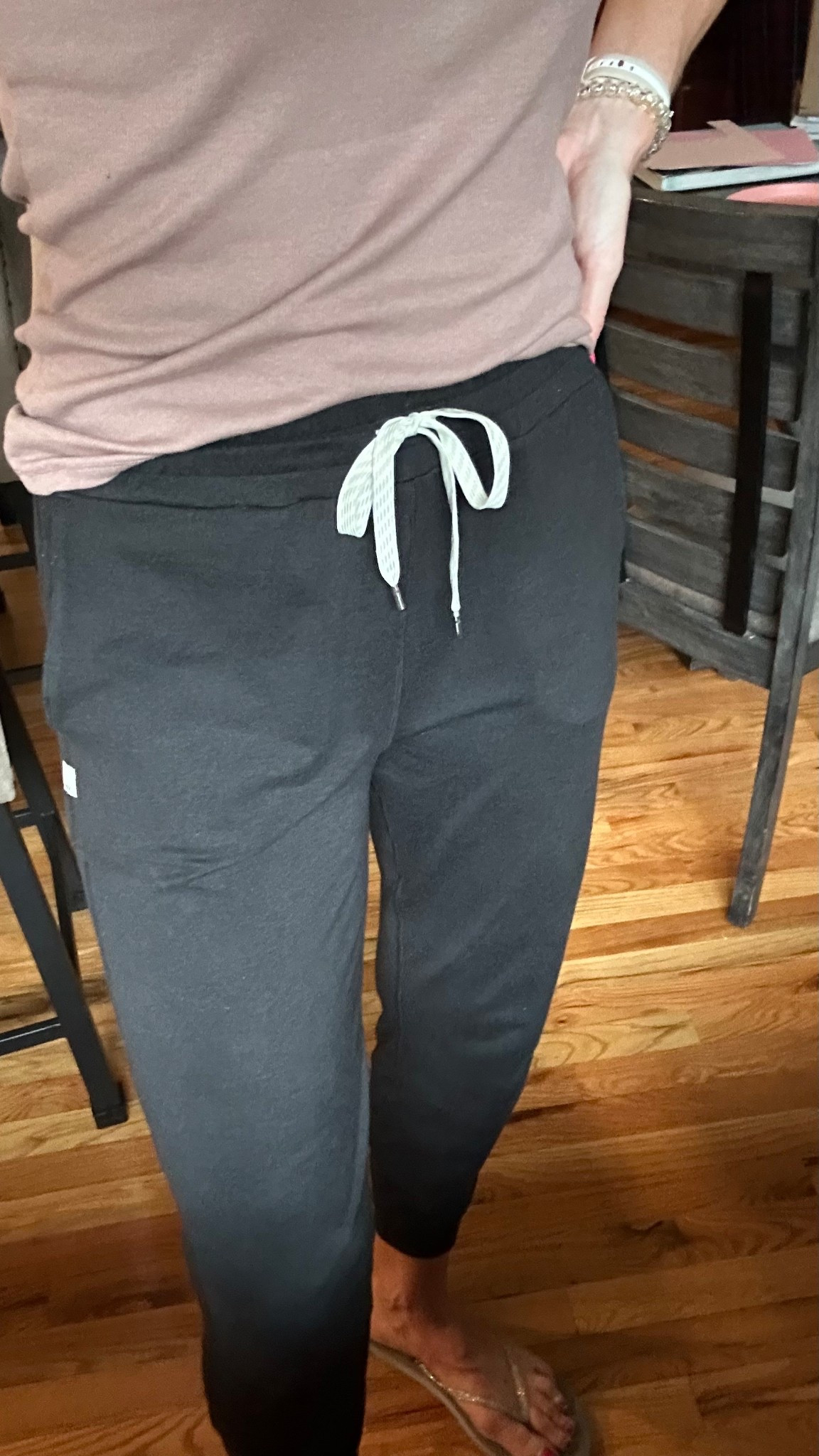 So many questions on these! My absolute FAVORITE sweat pant/jogger ever! So soft you can sleep in them, not restrictive and come in different lengths (where are my tall girls at!?!). 

I’m a medium tall - 6’0 over here and 150 lbs. 

Oh - and wash & dry them a million times and they hold up so great!

#LTKFindsUnder100 #LTKOver40 #LTKActive