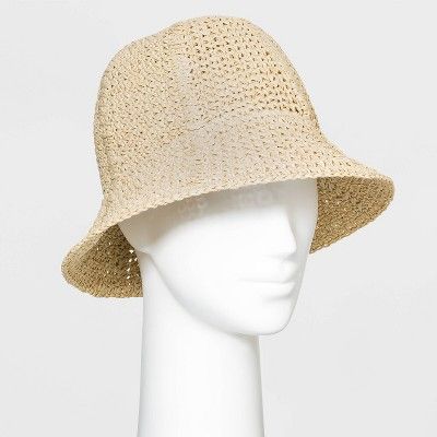 Women's Straw Bucket Hat - Universal Thread™ | Target