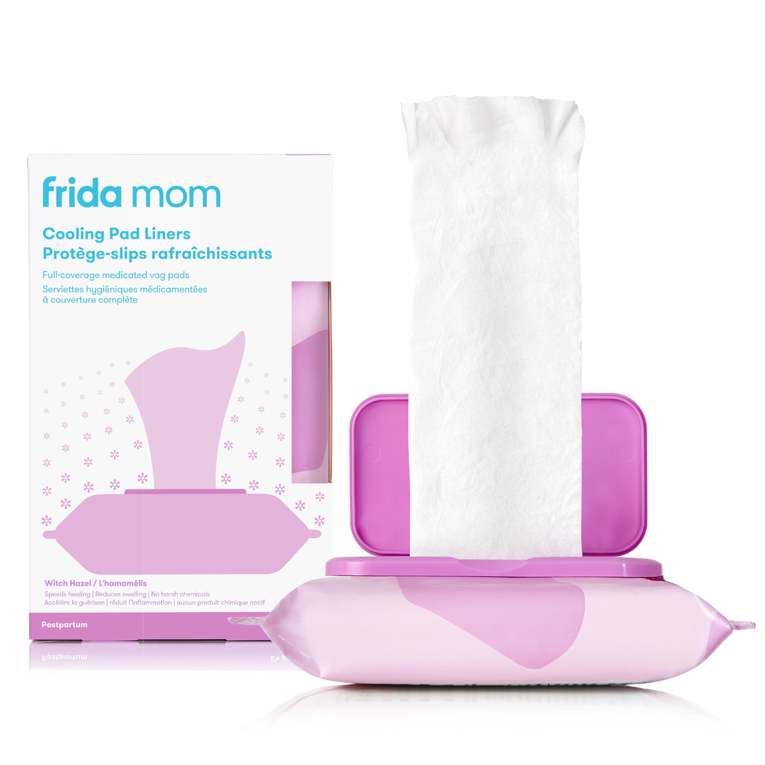 Frida Mom Witch Hazel Perineal Cooling Pad Liners for Postpartum Care, Hospital Bag Essentials fo... | Amazon (CA)