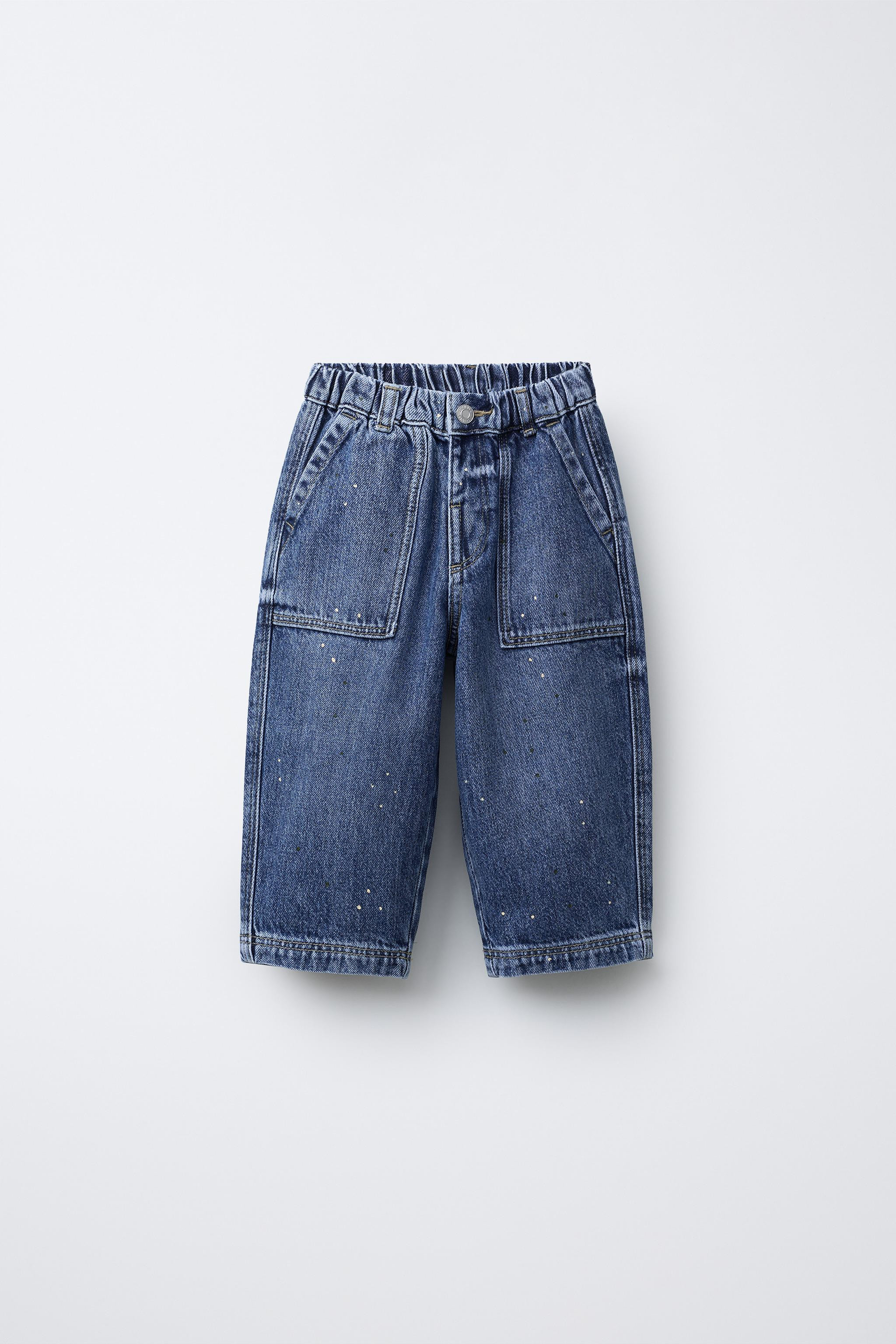 POLKA DOT BALLOON JEANS | Zara US