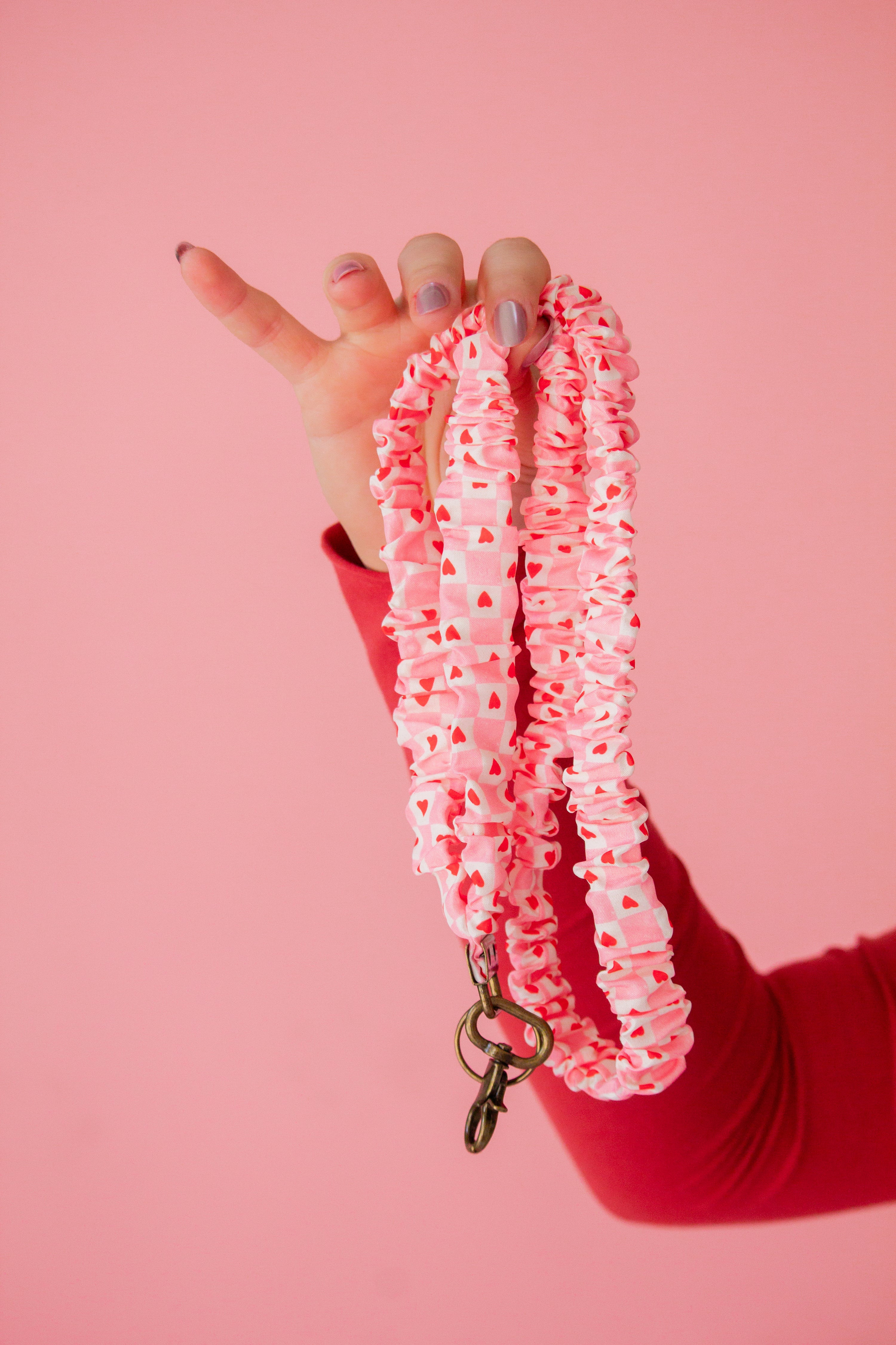 Hearted Check Lanyard | Shop Andi