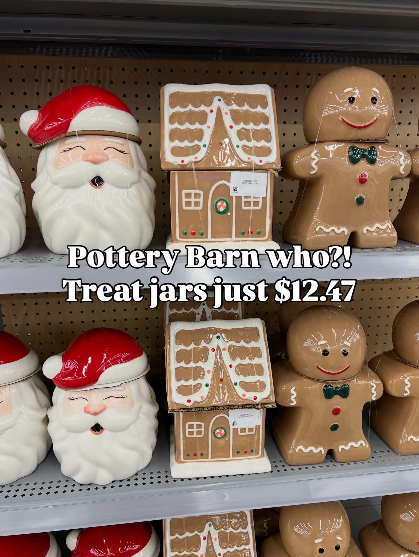 Love these treat jars, big size too! Add to a hot cocoa bar or kitchen counter decor. #walmart Christmas home pottery barn look for less

#LTKHoliday #LTKFindsUnder50 #LTKHome