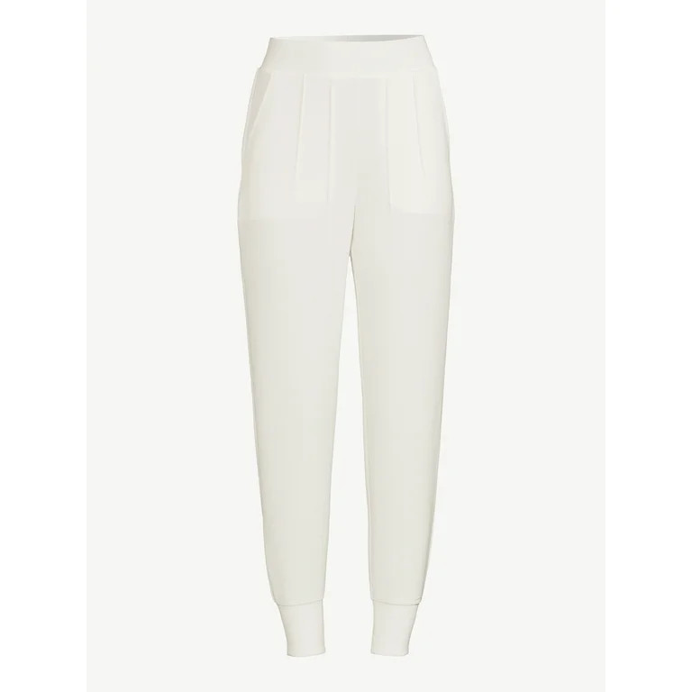 Scoop Women's Scuba Knit Jogger Pants - Walmart.com | Walmart (US)