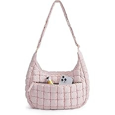 BAGSMART Quilted Crossbody Bag for Women, Lightweight Puffer Purse for Travel, Daily Use & Work |... | Amazon (US)