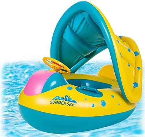 punada Baby Pool Float with Canopy Inflatable Swimming Floats for Kids | Amazon (US)