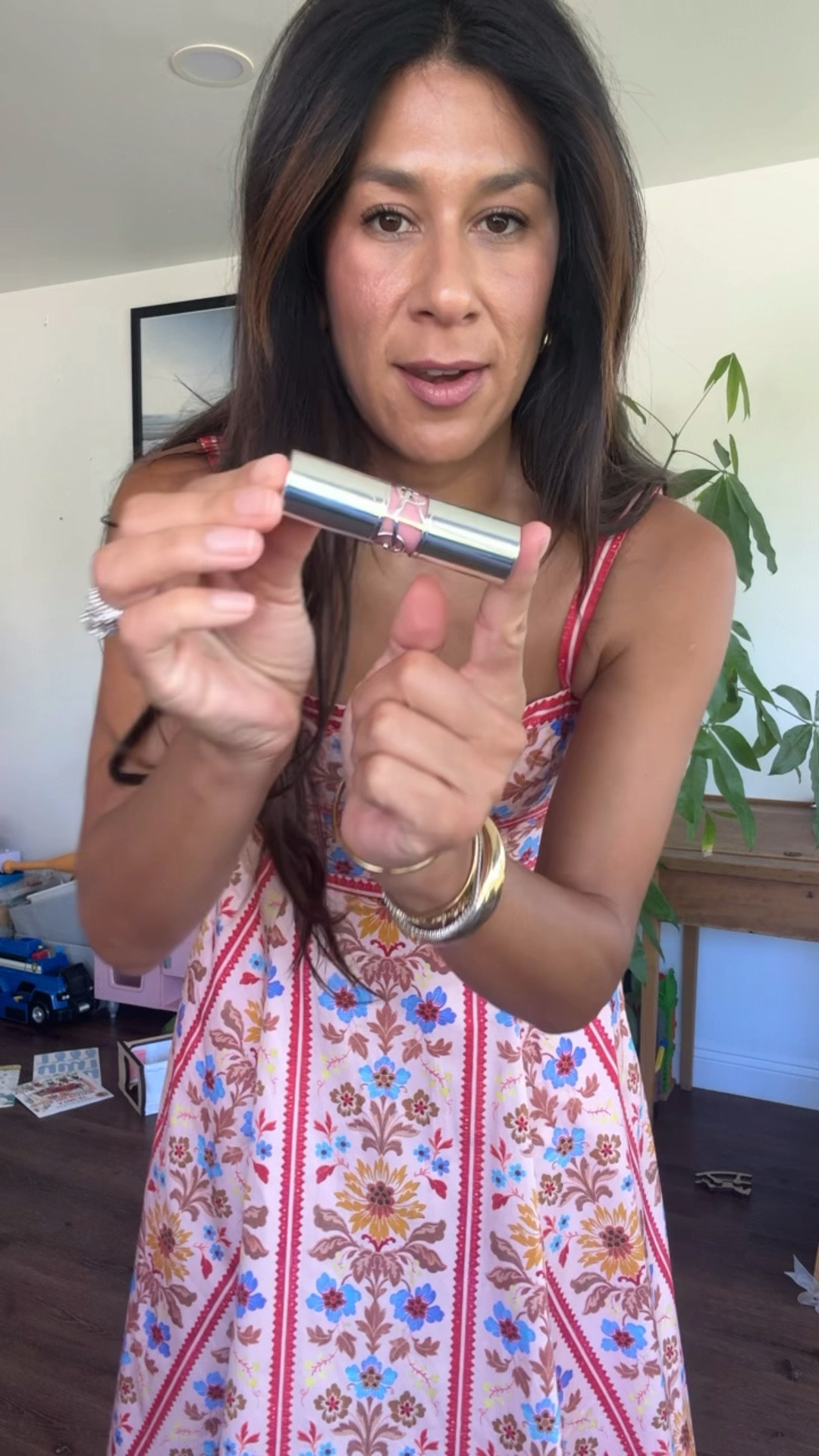 Love this loveshine lipstick from YSL Beauty! Goes on so nice and feels great! Wearing color Rouge  

#LTKBeauty #LTKFindsUnder50