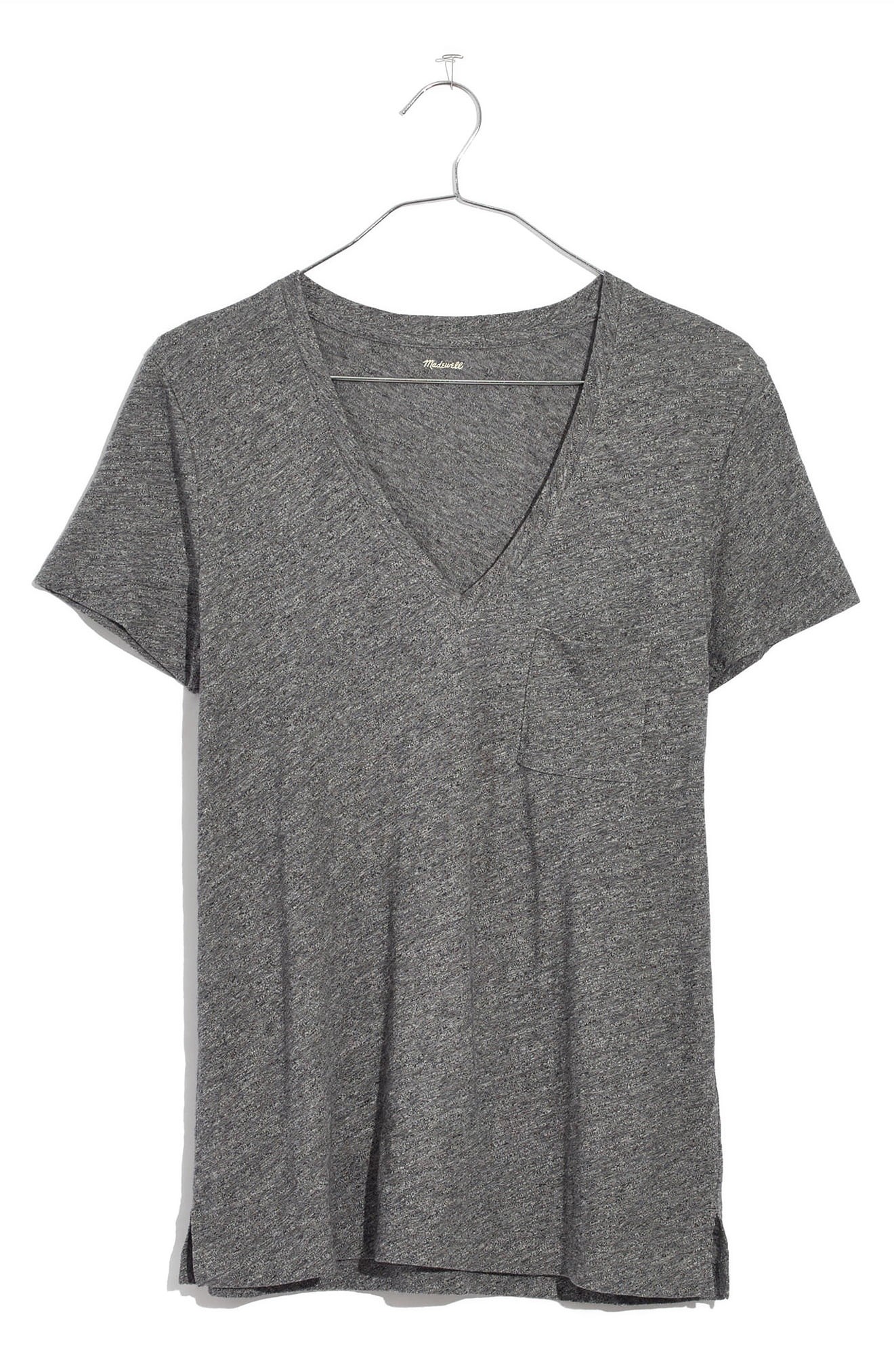 Madewell Whisper Cotton V-Neck Pocket Tee (Regular & Plus Size) | Nordstrom