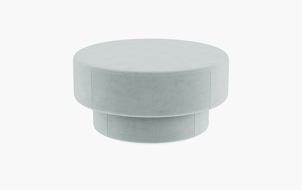 Fae Small Round Ottoman | Interior Define