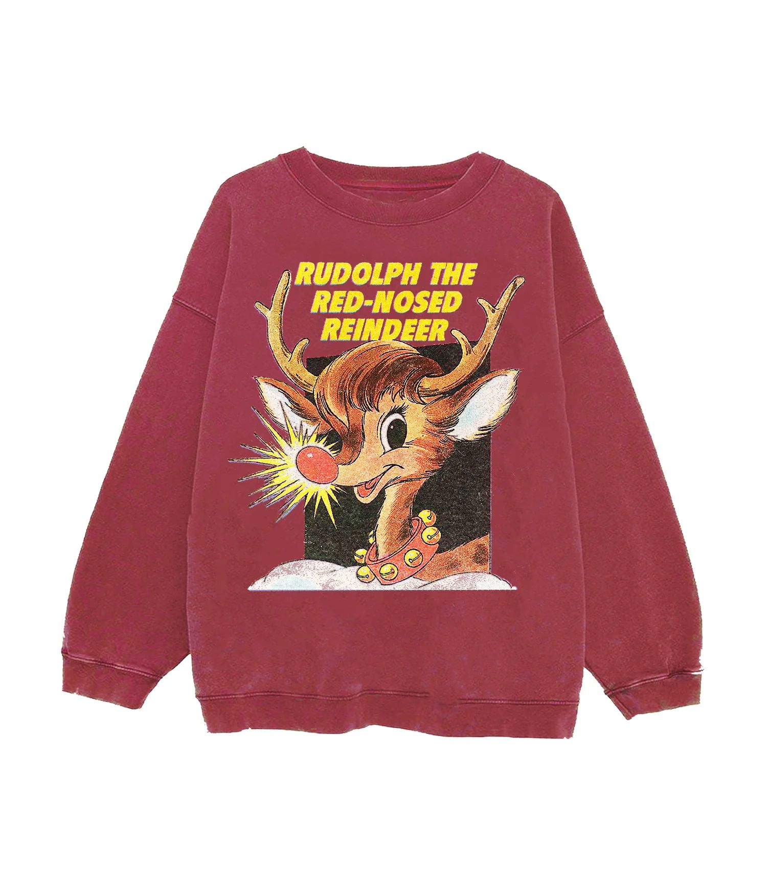 Rudolph's Red Nose Crewneck | Shop Kristin Jones