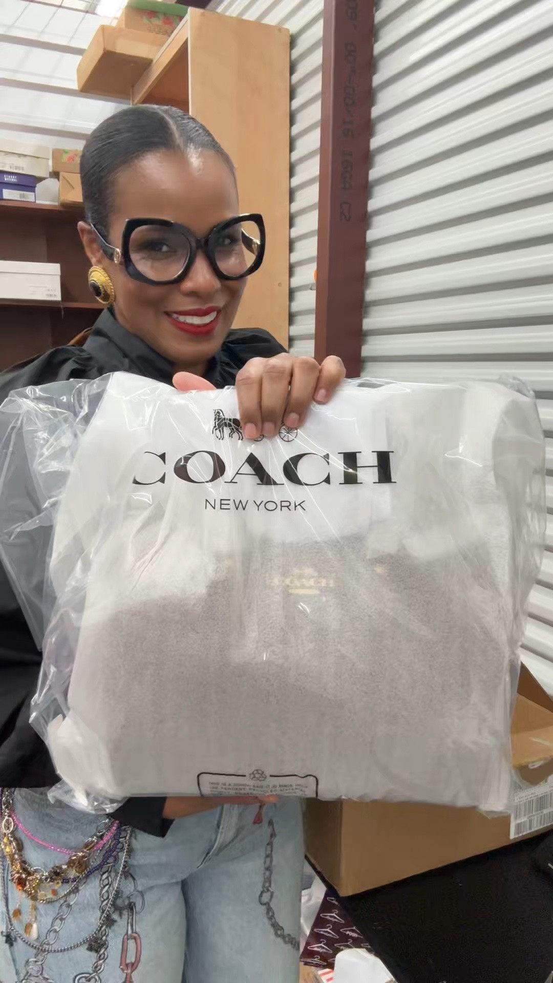 It’s a good one! The large Coach Rowan in Warm Brown. ❤️

@coach