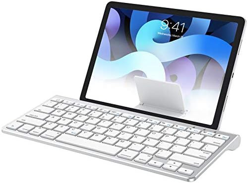 OMOTON iPad Keyboard with Sliding Stand, Ultra-Slim Bluetooth Keyboard for iPad Air 4th Generatio... | Amazon (US)