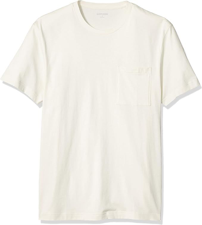 Goodthreads Men's Slim-Fit Short-Sleeve Cotton Crewneck T-Shirt with Pocket | Amazon (US)
