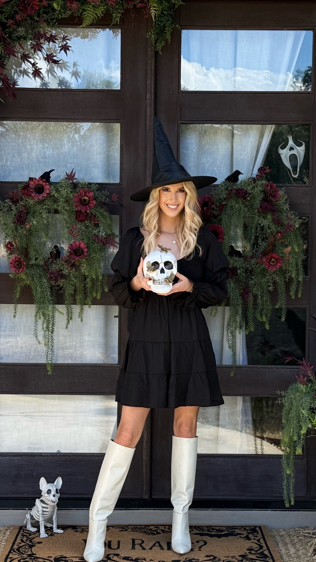 A classic Halloween night look in one of my favorite black dresses. 🖤

Halloween outfit ideas, spooky style, fall fashion, Halloween looks for women, seasonal outfit details, witch dress 

#LTKStyleTip #LTKHalloween #LTKSeasonal