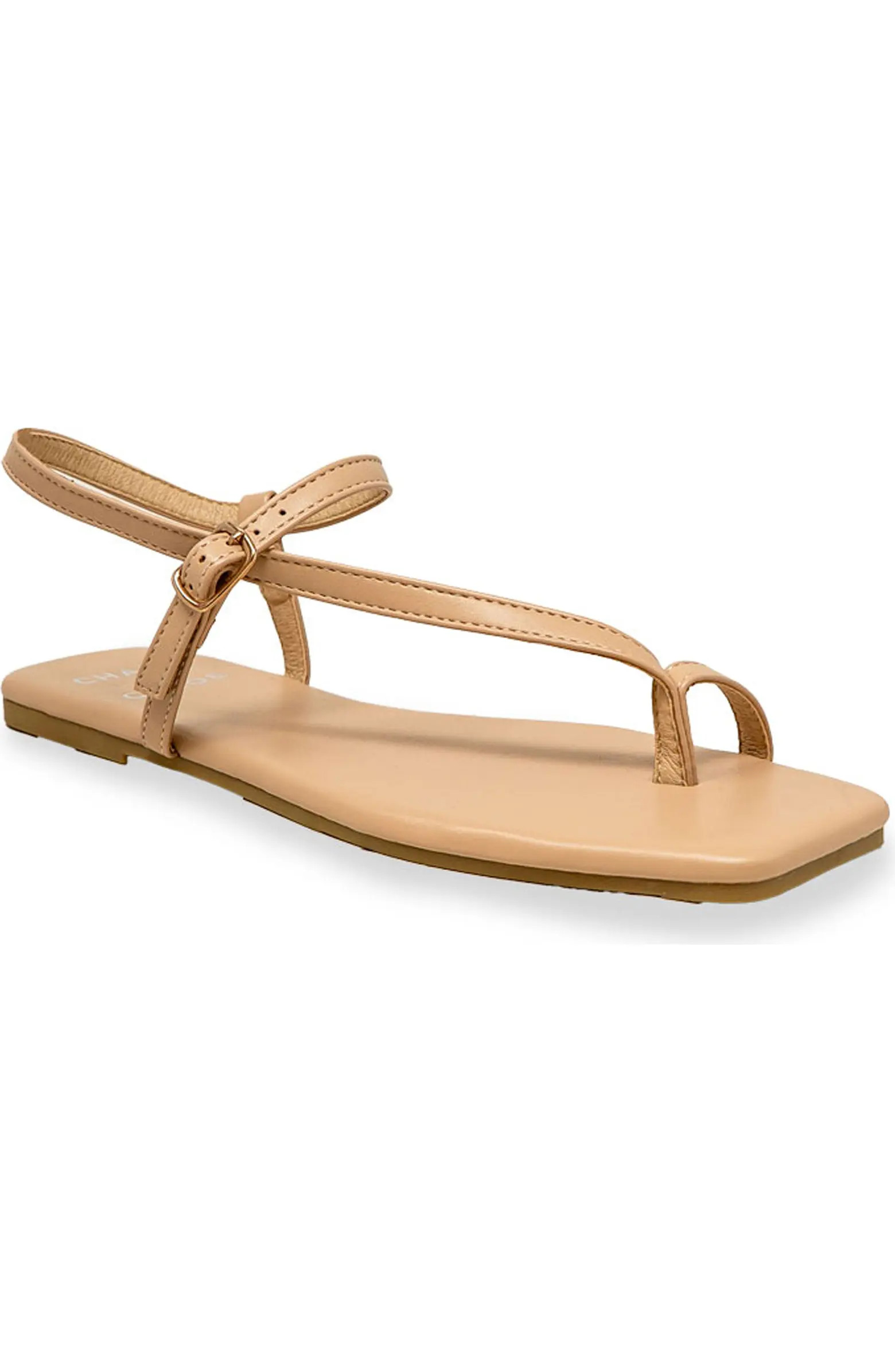CHASE AND CHLOE Toe Loop Sandal (Women) | Nordstromrack | Nordstrom Rack