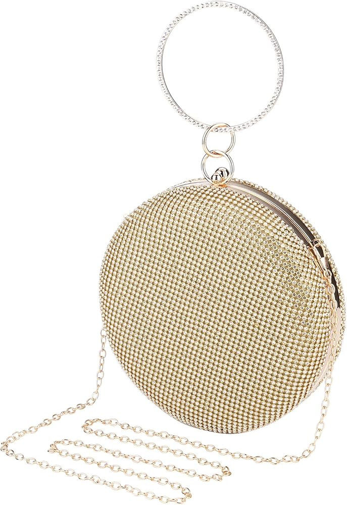 UBORSE Evening Clutch Bag for Women Rhinestone Wedding Party Bridal Handbag Ladies Vintage Beaded... | Amazon (UK)