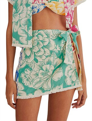 Farm Rio Tropical Chita Mini Skirt | David Jones | David Jones (Australia & New Zealand)