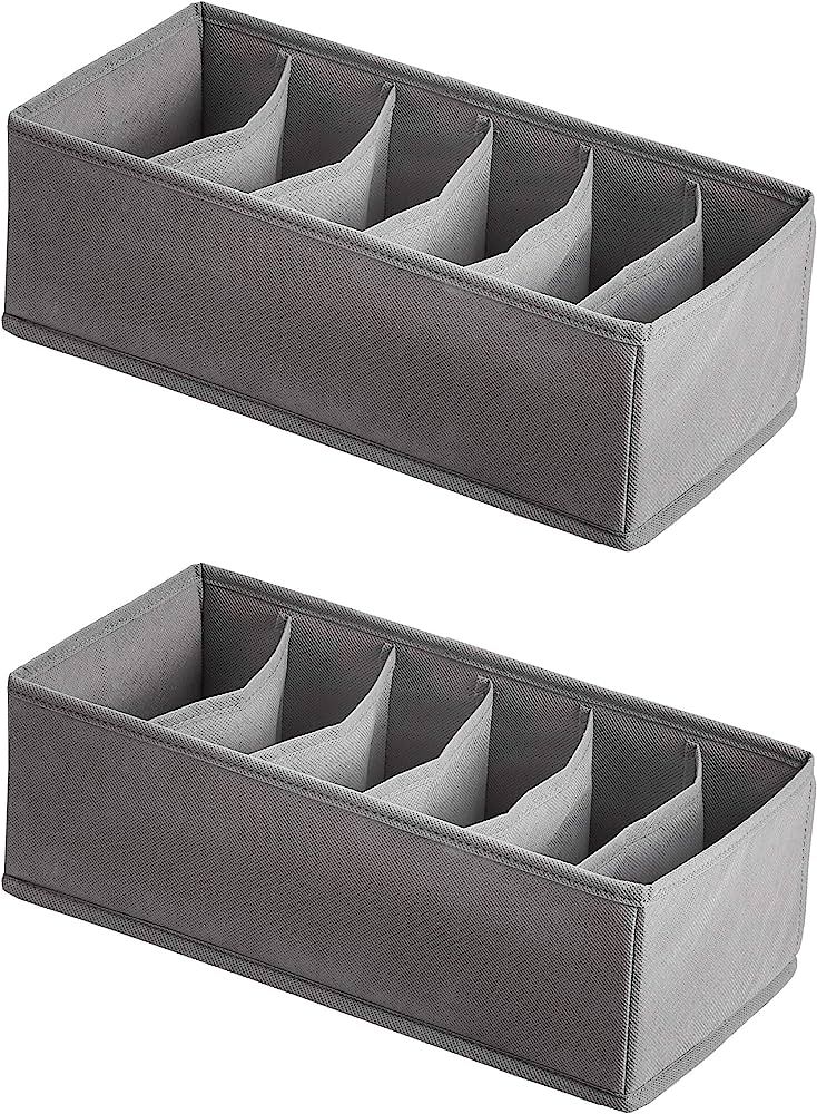 Amazon.com: Amazon Basics Underwear Dresser Drawer Organizers, 2- Pack : Home & Kitchen | Amazon (US)