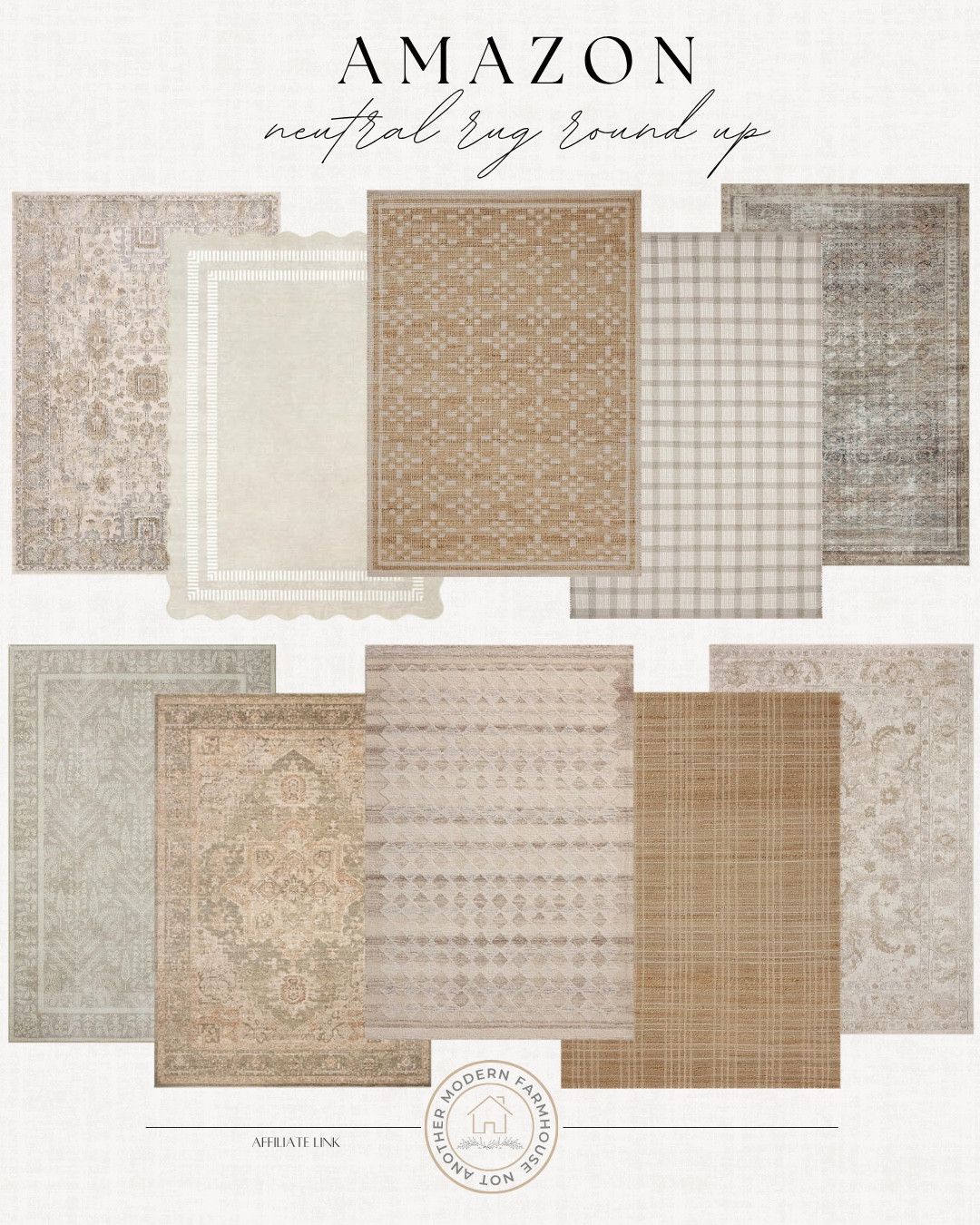 Amazon Rug roundup perfect for any space in your home!

Rugs, area rugs, looks for less, neutral home, neutral home decor, home decor, home accents

#LTKSaleAlert #LTKHome #LTKSeasonal