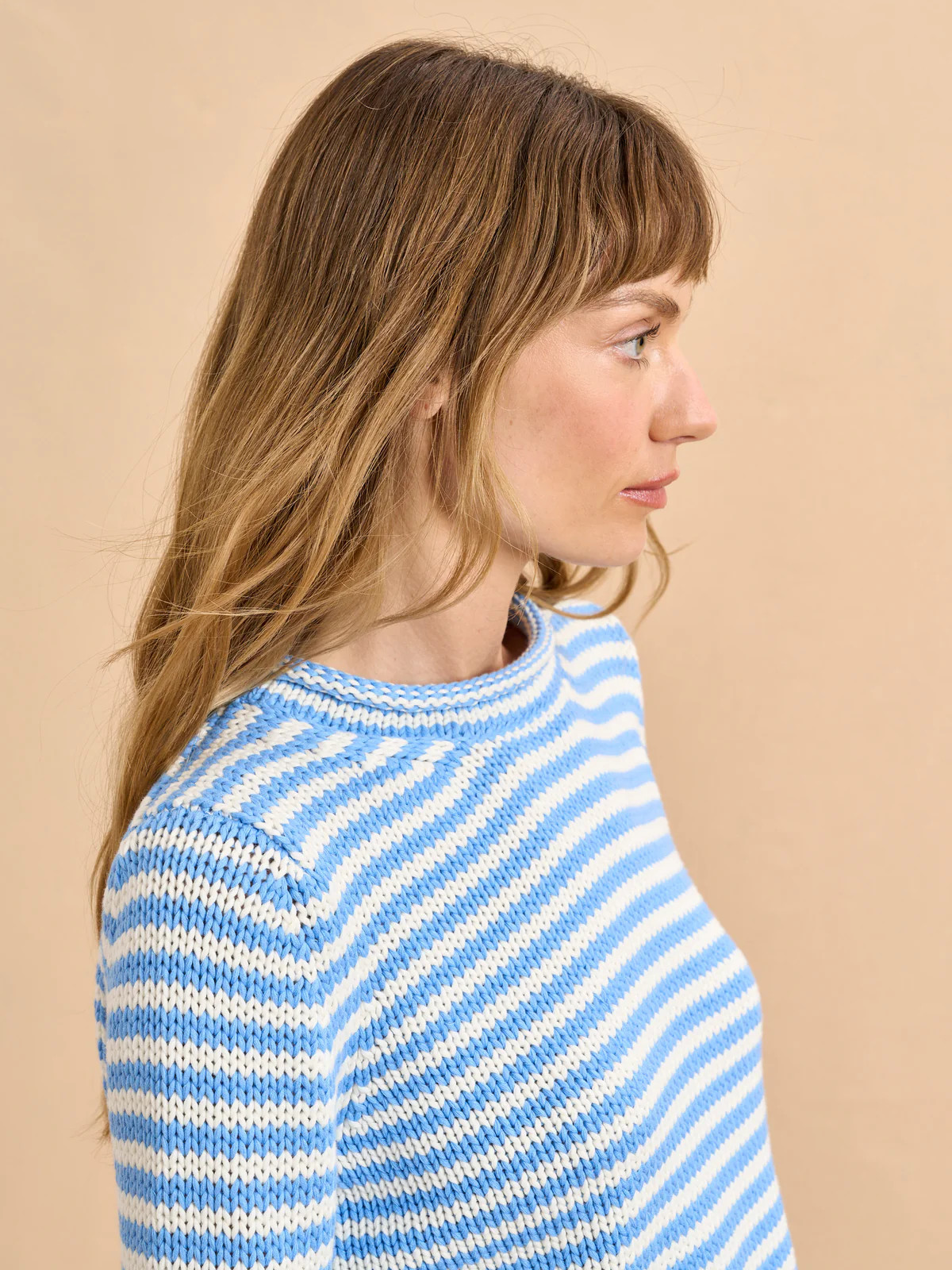 Mini Marina Fine Stripe Sweater | La Ligne NYC | La Ligne