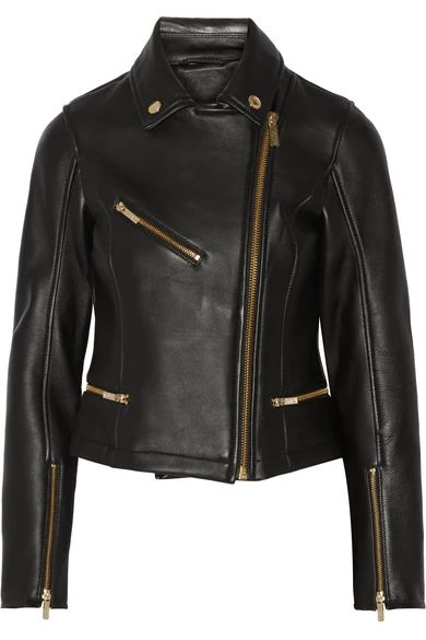 Odina leather biker jacket | NET-A-PORTER (US)