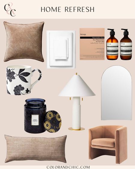Home refresh including chairs, lamps, pillow covers, candles and more! Love having a home refresh even during our renovation. 

#LTKstyletip #LTKhome