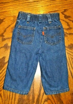 VTG Little Levi's Orange Tab Denim Jeans12 Months  | eBay | eBay US