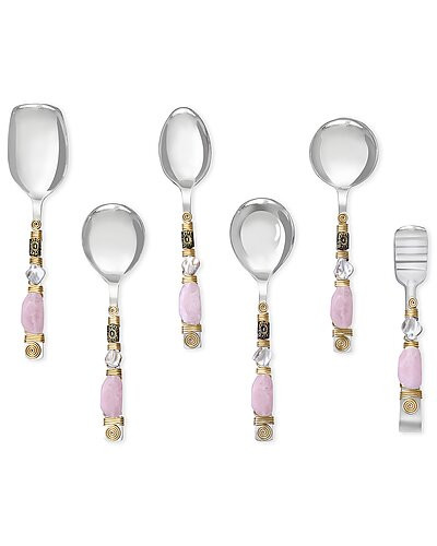 Blushed Serving Spoons (Set Of 6) | Gilt & Gilt City