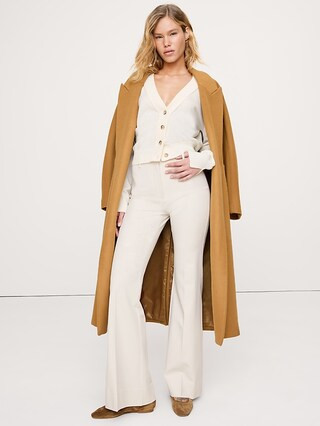 High-Rise Modern Flare Refined Pant | Banana Republic (CA)