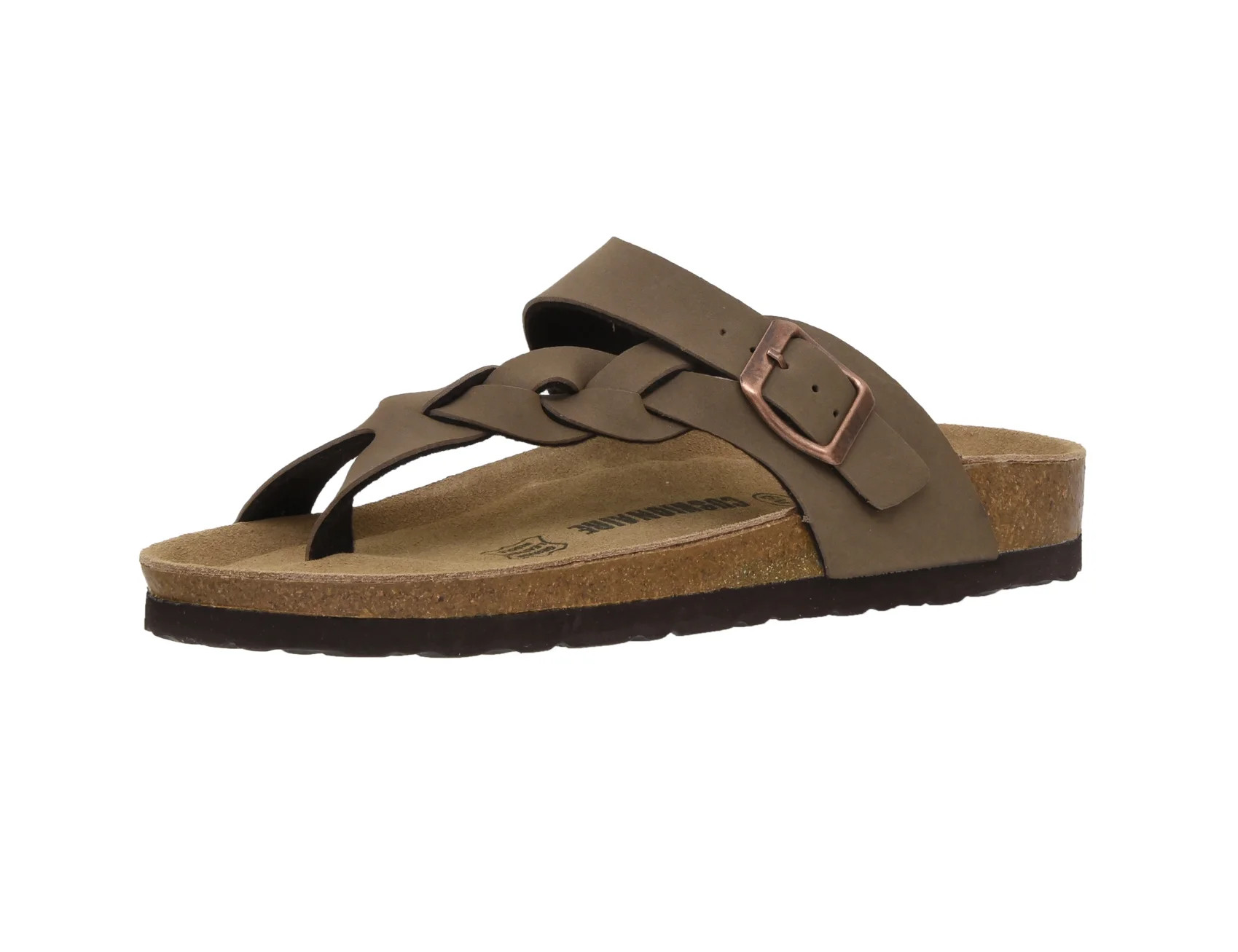 Women's Cushionaire Libby Cork Footbed Sandal with +Comfort | Walmart (US)