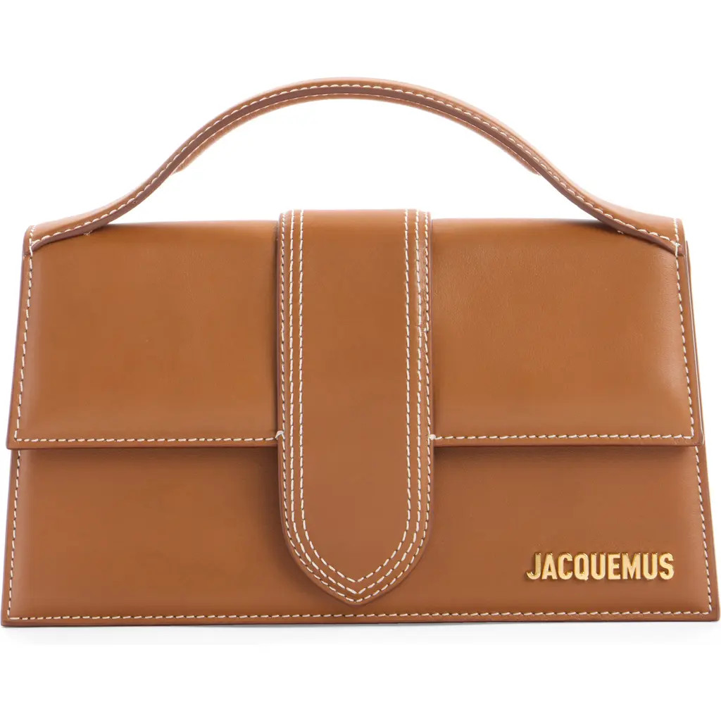 Jacquemus Le Grand Bambino Crossbody Bag in Light Brown 2 811 at Nordstrom | Nordstrom