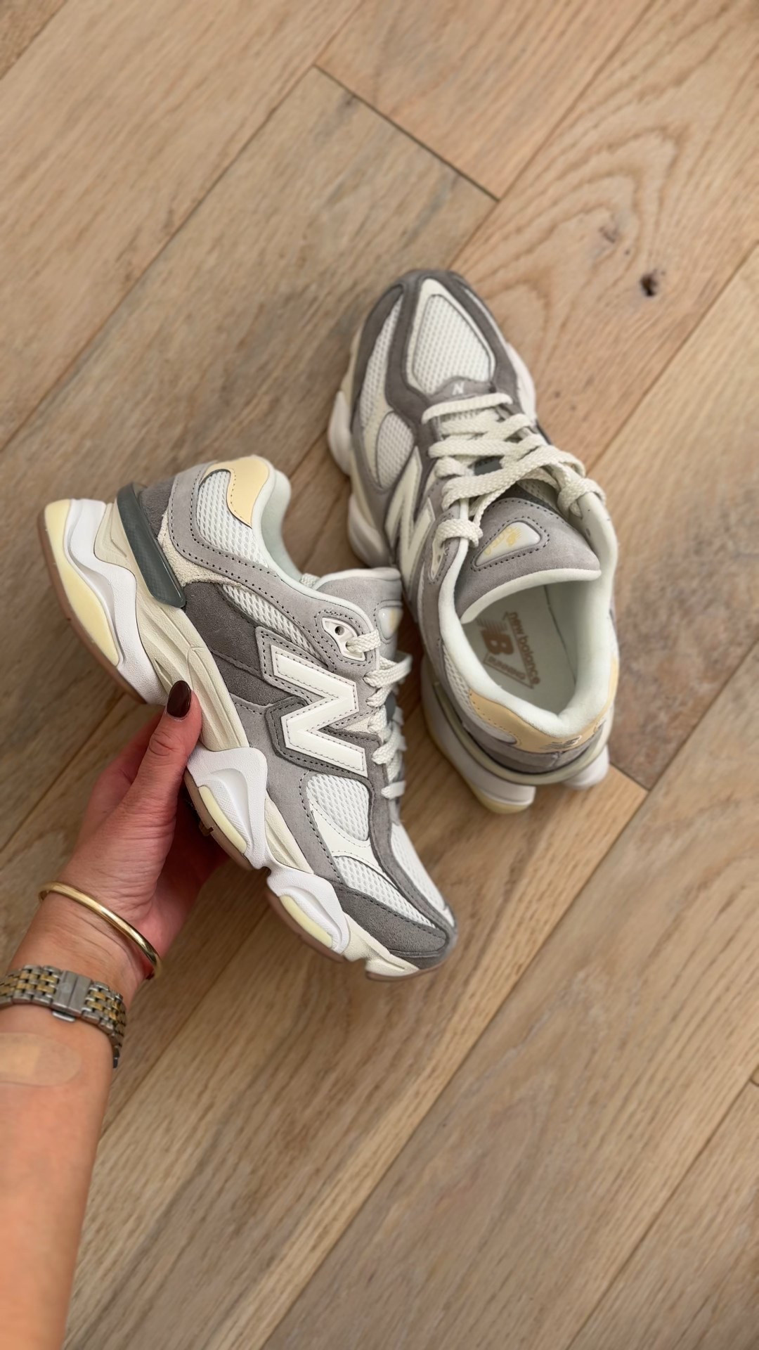 New Balance 9060 sneakers restocked! Lovee these chunky sneakers for fall! Perfect with a crew sock and leggings or Nike shorts! Dress up or dress down! So comfy!

#LTKShoeCrush #LTKActive #LTKTravel