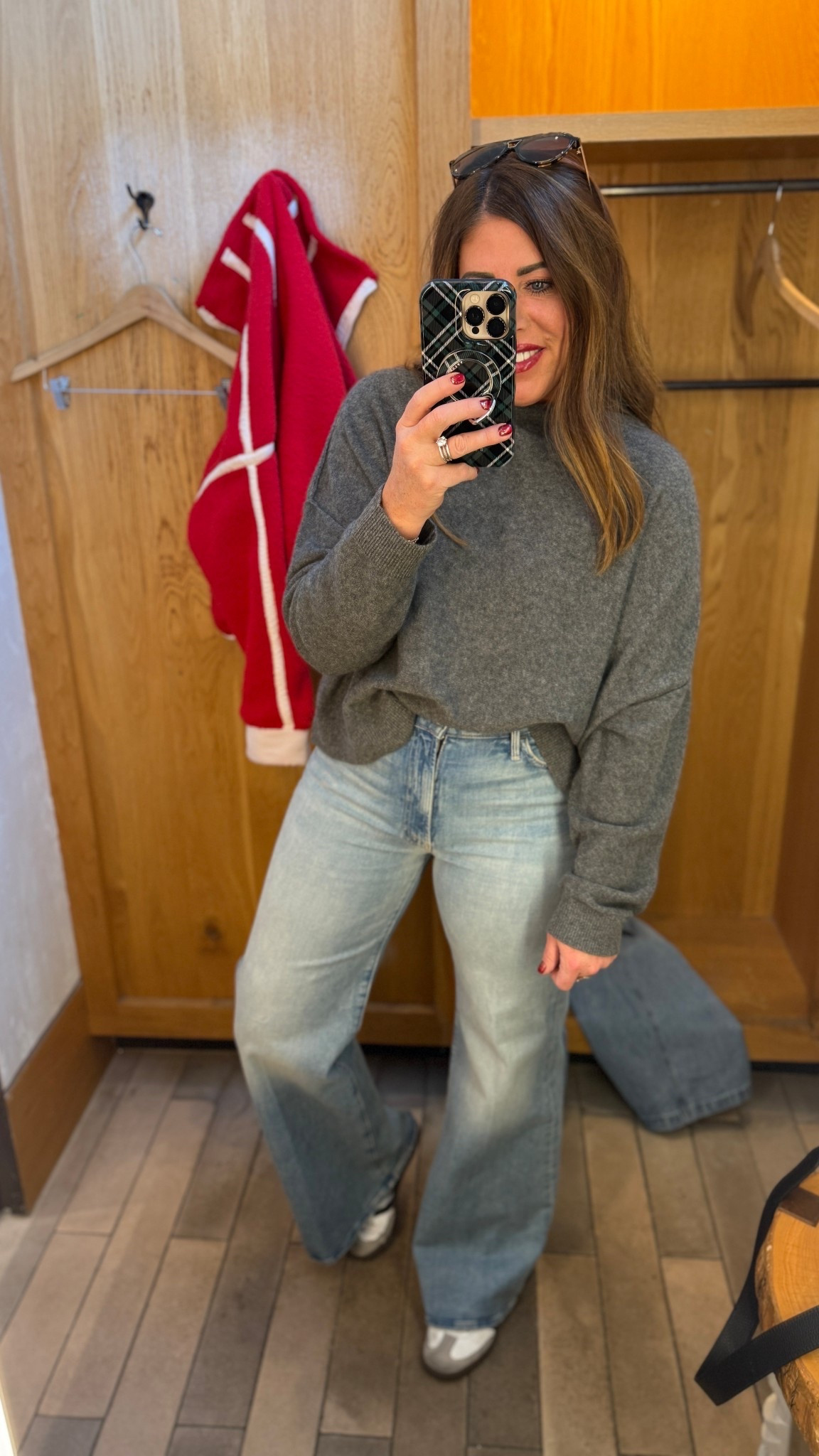 Buy more save more at @anthropologie

I finally found a pair of mother jeans that fit and are long enough and on !! so you better believe I came home with them‼️🙌🥰 i’m wearing a size 29. They are 100% cotton and they are the mother superior denim. So flattering.

And this beautiful sweater has been calling my name the last several times I’ve gone in the store. It was still there today, so I grabbed it. The fit is incredible. It’s lightweight and slouchy and the perfect shade of gray. I’m wearing a large.

#LTKSaleAlert #LTKGiftGuide #LTKOver40