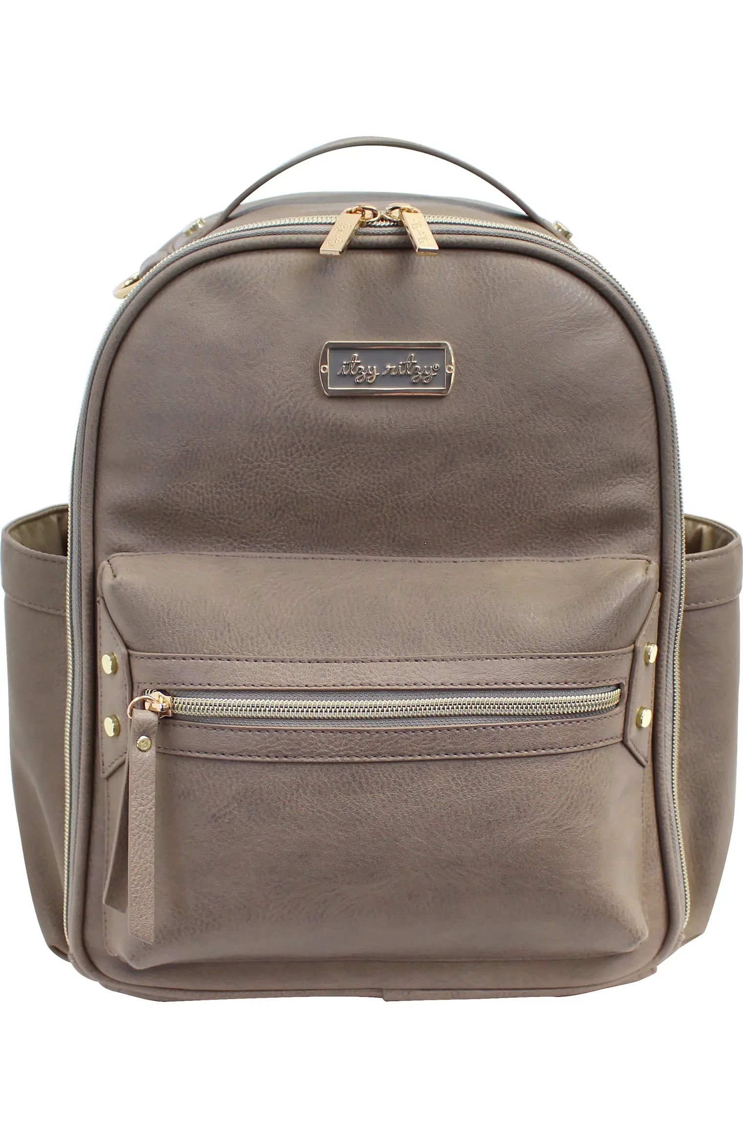 Faux Leather Mini Diaper Backpack | Nordstrom