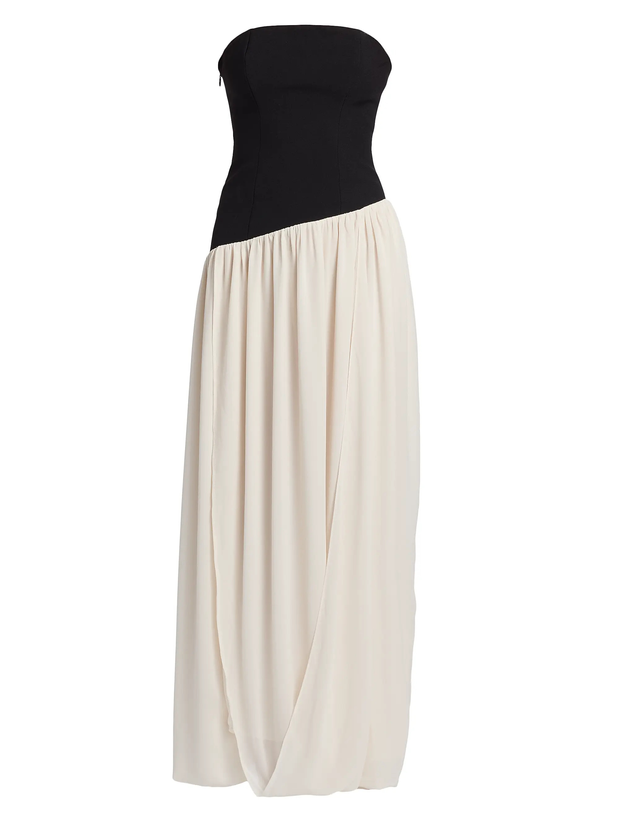 Ballad Colorblocked Strapless Maxi Dress | Saks Fifth Avenue