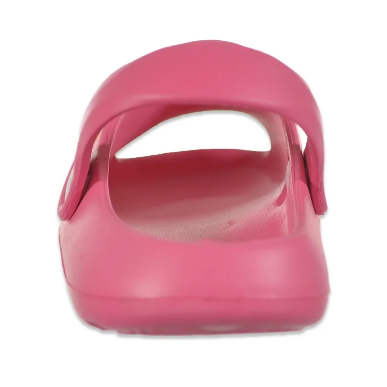 Koala Girls' Open Toe Smile PEVA Slides Clogs - hot pink, 9 toddler | Walmart (US)