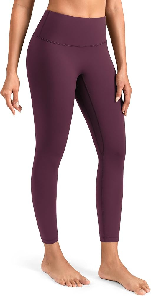 Colorfulkoala Dreamlux No Front Seam Leggings for Women 25"/28" Inseam, Seamless High Waisted But... | Amazon (US)
