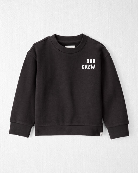 Toddler Organic Cotton Boo Crew Sweatshirt | Carter's Inc
