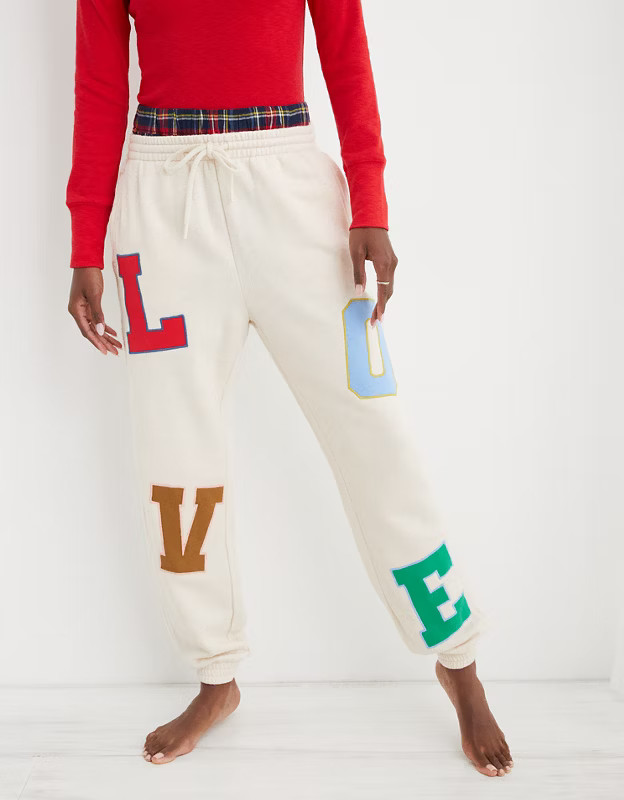 Aerie The Sweat Everyday Cozy High Waisted Jogger | American Eagle Outfitters (US & CA)