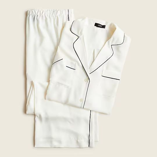 Easy-luxe eco short-sleeve pajama set | J.Crew US