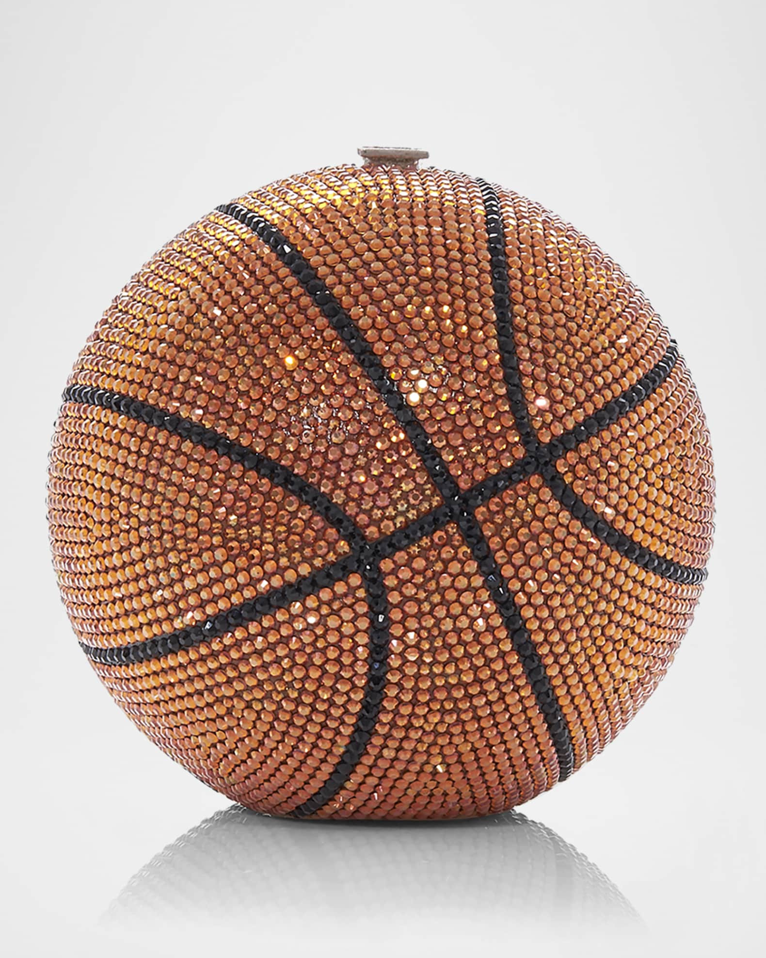 Basketball Crystal Sphere Clutch Bag | Neiman Marcus