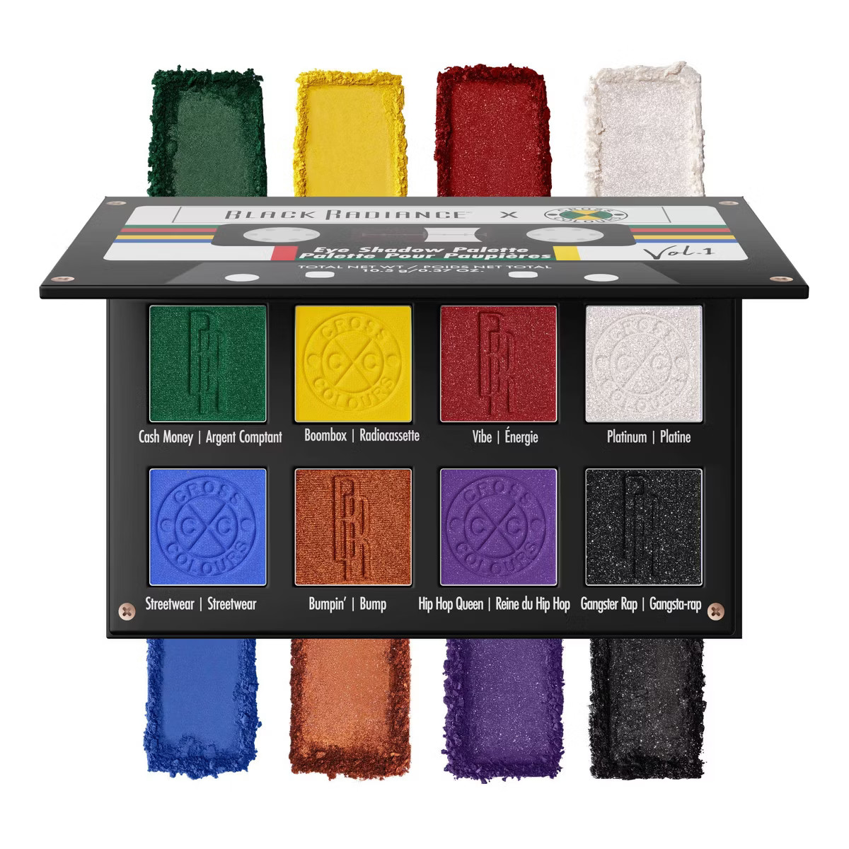 Black Radiance Cross Colors Playlist Eyeshadow Palette - 0.37oz | Target