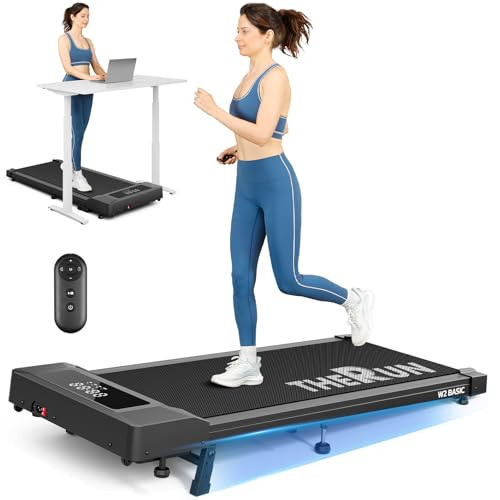 THERUN Walking Pad with Incline, 10% Incline Walking Pad Treadmill with 2.5HP Brushless Core 265LBS Weight Capacity, Remote Control and APP，Portable Walking Pad | Amazon (US)