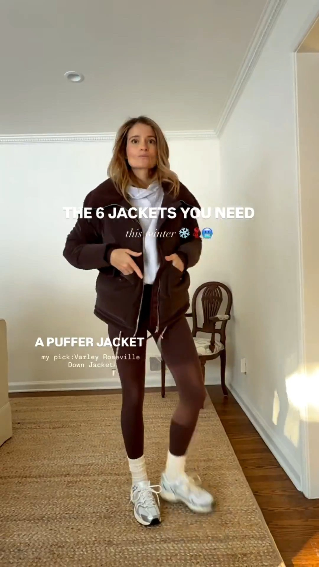 Most requested! Workhorse winter coats I reach to over and over. 

Varley Chocolate Puffer is my go to on the days I wear athliesure. Incredibly warm and love the length for showing leggings and sneakers. Own in white also and she’s gorgeous • Quince Hooded Long Parka. An amazing price point. So comfortable and warm for those really cold days. Extra length to keep extra cozy • Soft Goat Herringbone wool coat is a gorgeous investment piece. I love her so much and will be wearing her for years and years • Quince Quilted Long Jacket is a great layering piece or perfect if you live down south • Zara Reversible Jacket is a chic outfit perfect for nights out with the girls or a date night • Toteme field coat is my favorite new purchase this year. Not linkable on LTK but added some alts  


Chocolate puffer is mostly sold out so linking the white which I also own and love plus some lower price point alts. Sizing notes: My true size is 32. Chocolate Puffer: XS, Long Parka: XS, Wool: S, Quilted Puffer: XS Zara: S, Country Coat: 32 (XS) 

#LTKootd #LTKSeasonal #LTKWorkwear