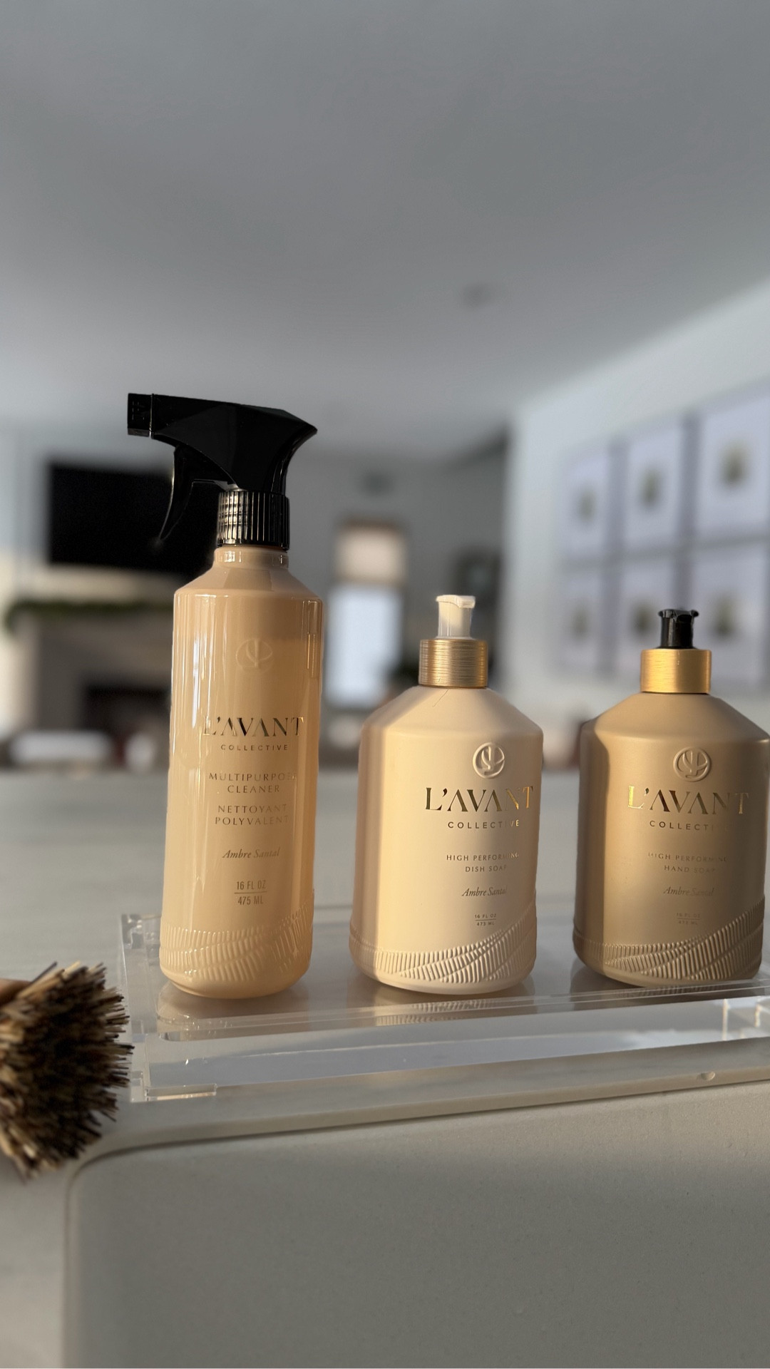 This so, dish soap and all-purpose cleaner are the best smelling products I've ever used! They make my entire kitchen smell like a five star hotel! You only have to use a tiny amount for even the biggest jobs and the best part is my kitchen always looks so luxurious with them on the counter.

luxury kitchen cleaning products, aesthetic cleaning essentials, upscale kitchen cleaners, chic countertop sprays, premium dish soaps, modern home cleaning finds, kitchen organization and cleaning, Amazon luxury cleaning favorites, elevated home essentials, stylish kitchen restock products
#kitchencleaning #aestheticcleaning #luxuryhomefinds #cleaningtipsandtricks #kitchenrestock #amazonhomefinds @lavantcollective 

#LTKdayinmylife #LTKmomlife #LTKHome