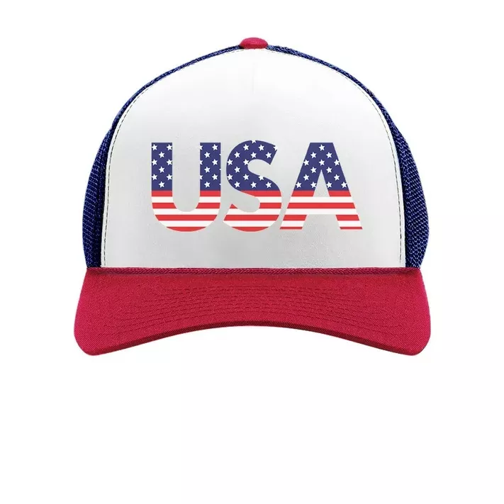 Fridja USA Flag Cap, Men's And Women's Independence Day Flag