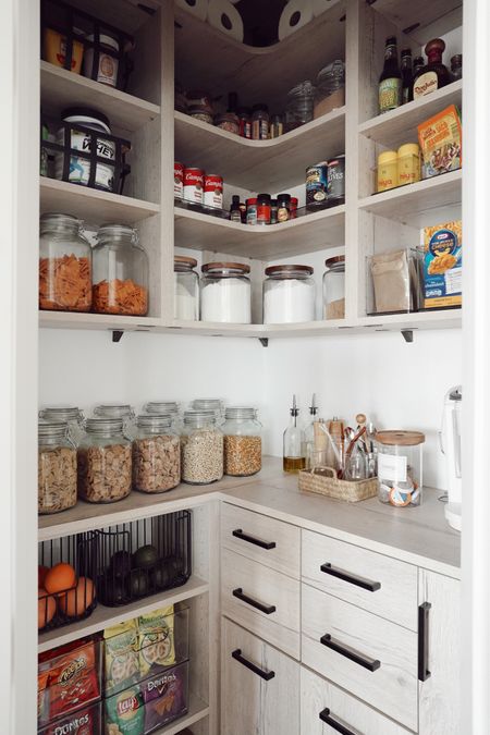 The Container Store Preston Closer System!  Contact them to schedule your free design consultation.  Linked the pantry canisters, organizers, and bins!  Home organization - pantry organization  - kitchen organization 

#LTKhome #LTKunder50 #LTKFind