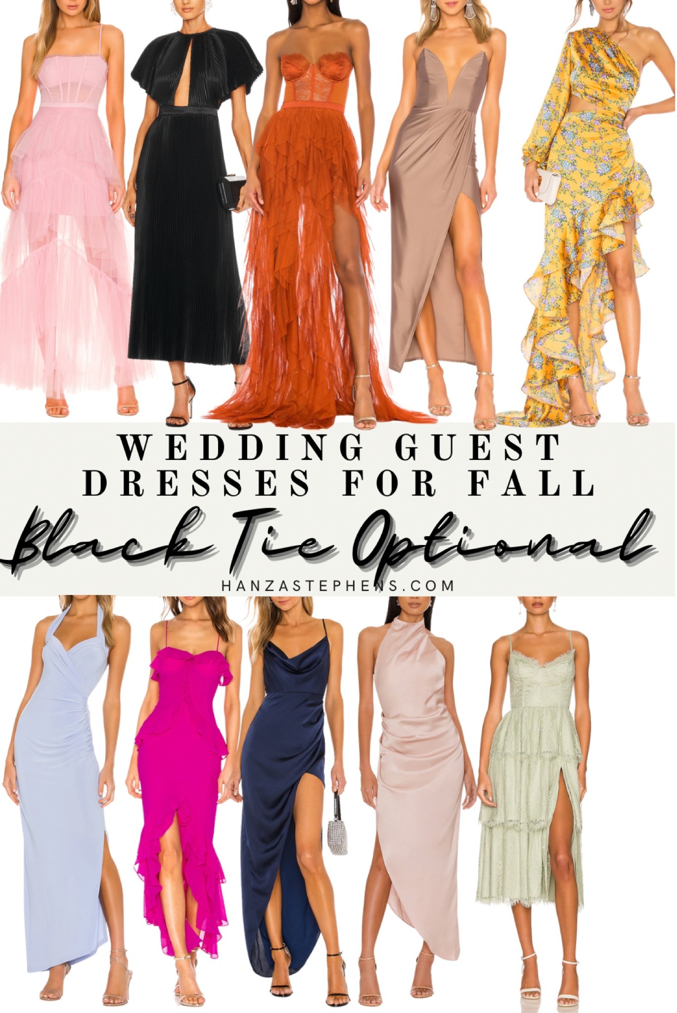 Black tie optional wedding guest dresses for fall
Fall black tie optional wedding 

#LTKwedding #LTKSeasonal #LTKstyletip