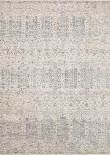 Loloi Area Rug, Polyester, Ivory/Mist, 2-footx3-foot | Amazon (UK)