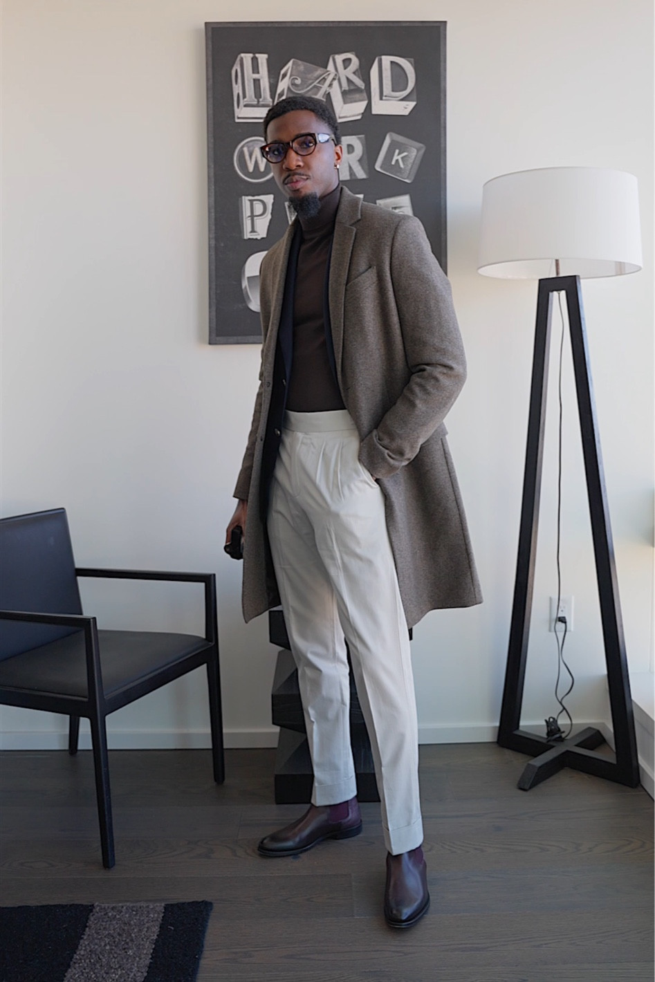 First date outfit for a more fancy dinner w/ the perfect date night fragrance. 
Jacket - Size 40
Blazer - Size 40
Turtleneck - Small Size
Pants - 31x34
Boots - Size 10
Fragrance - Bleu De Chanel Parfum

#LTKmens